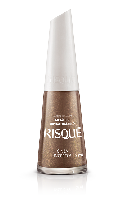 Esmalte Risqué Cinza Incerto!